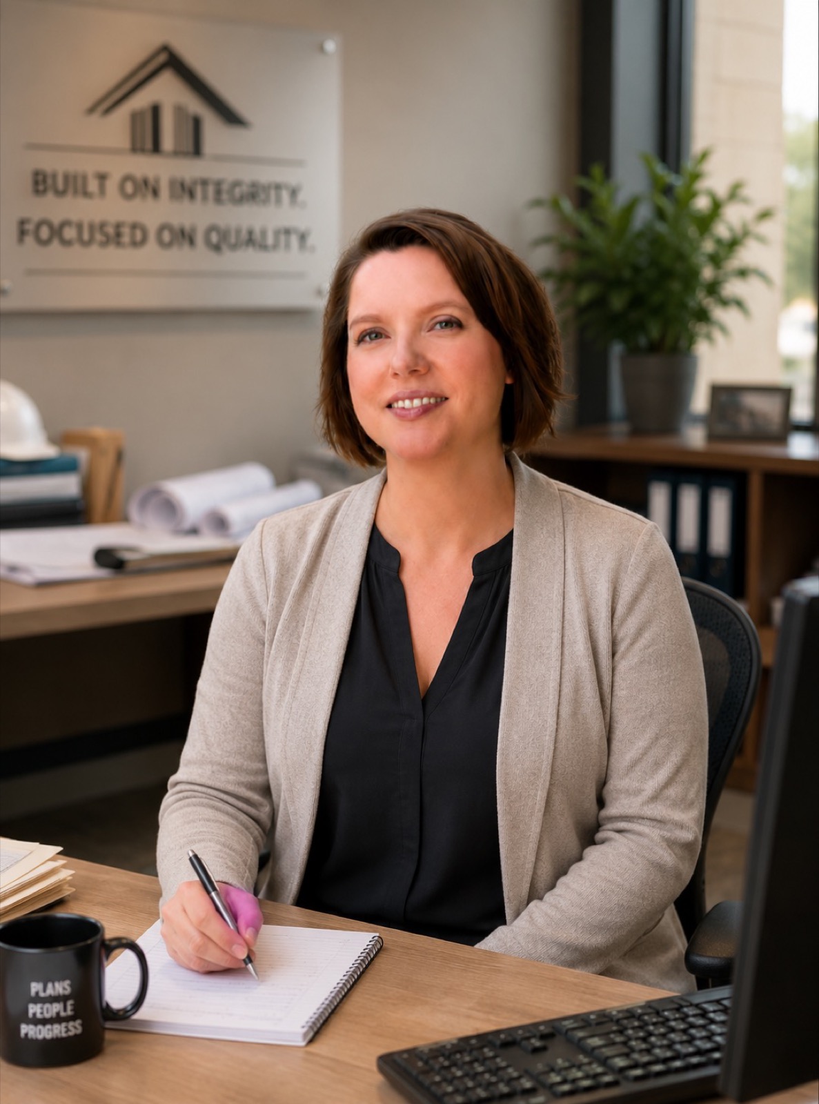 Sally, office administrator